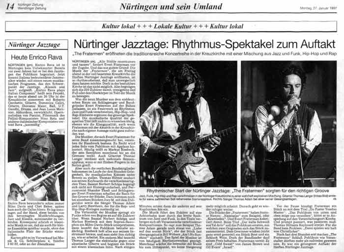 Nrtinger Jazztage 1997